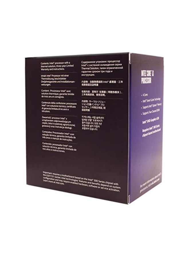 Intel 8th Gen Core i3 Turbo Desktop PC Processor Black - Image 3